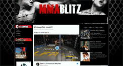 Desktop Screenshot of mmablitz.com